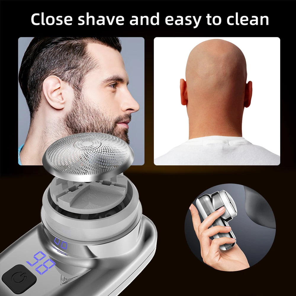 Hot Mini Shave Portable Electric Shaver Beard Trimmer Shaving Machine Kit BK021